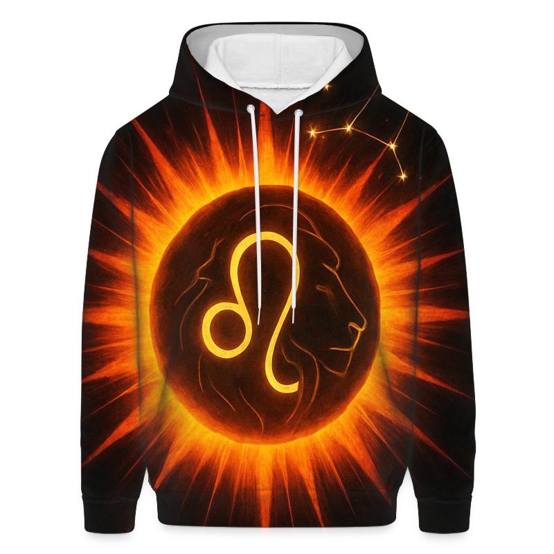 Leo Solar Crown Nova graphic hoodies