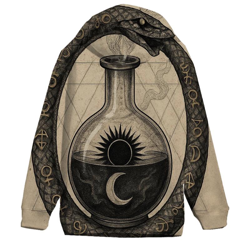 Alchemical Lab Ouroboros hoodie styles