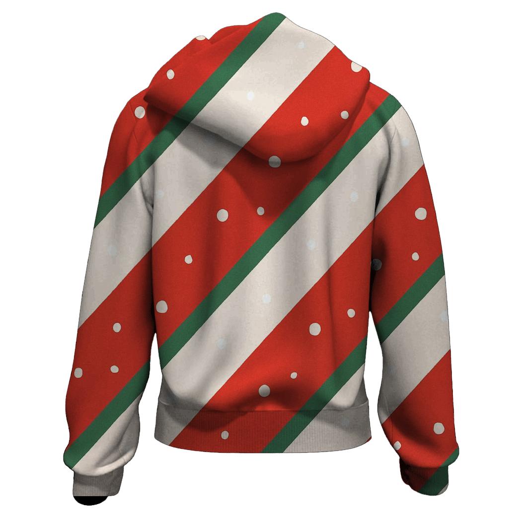 Candy Cane Stripe Harmony heavyweight hoodies