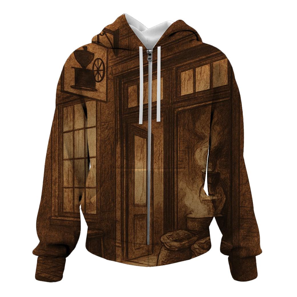 Sepia Roastery Streetfront hoodie trends