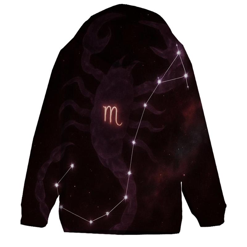 Scorpio Nebula Serpent Trail heavyweight hoodies