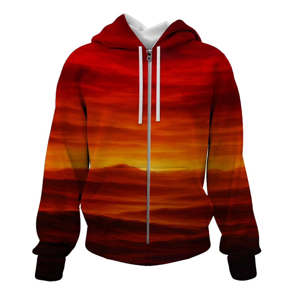Molten Horizon Flow hoodie designs
