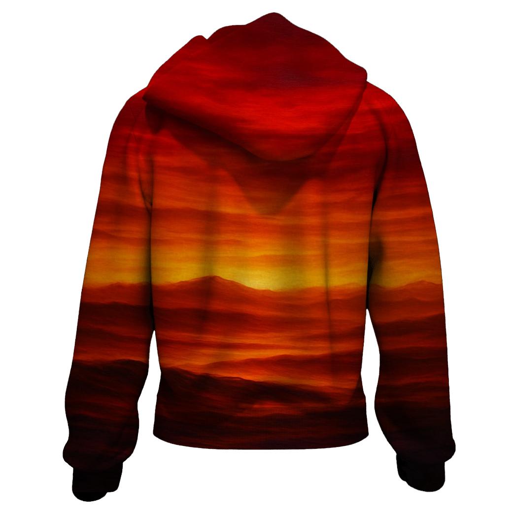 Molten Horizon Flow hoodie designs