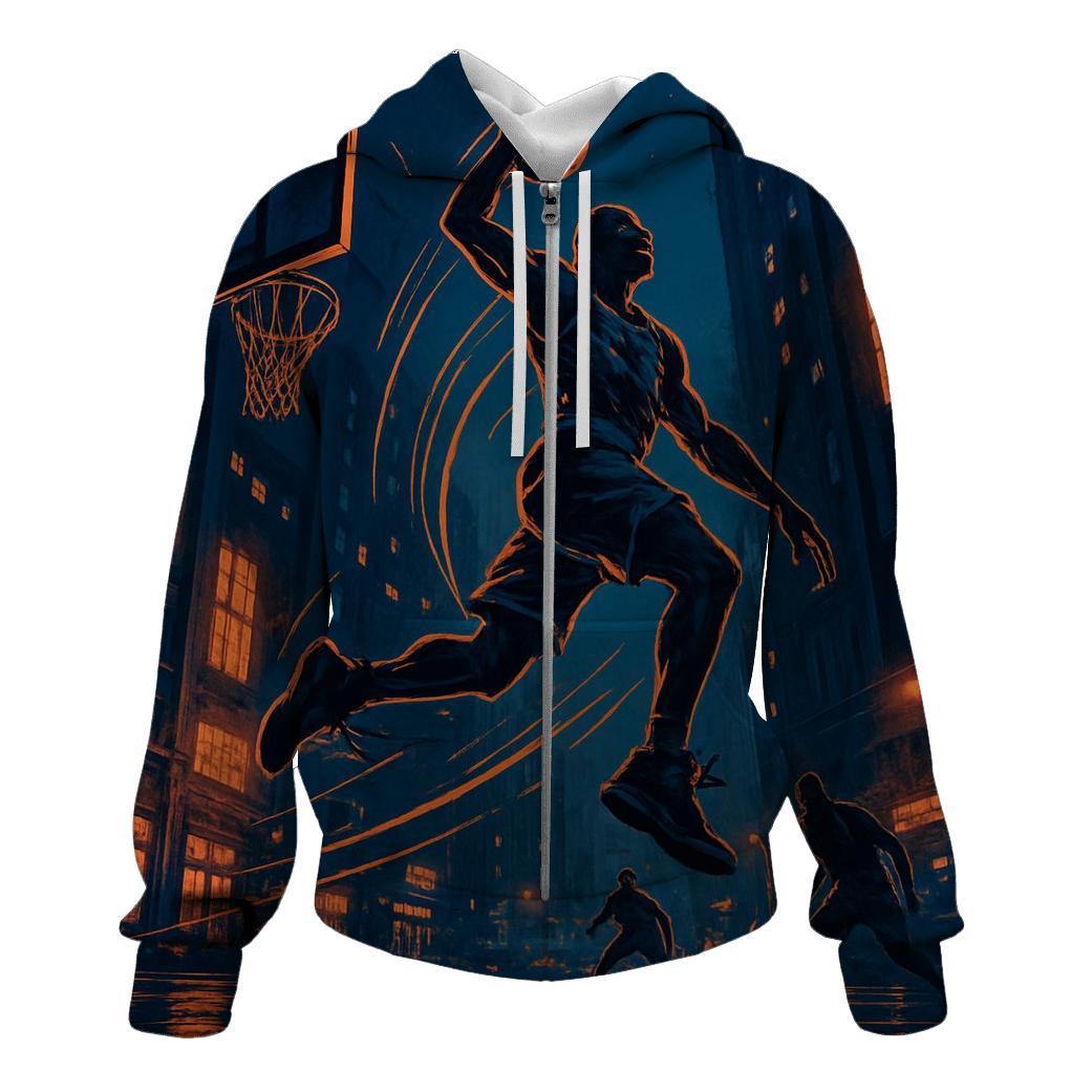 Midnight Street Basketball Rush custom hoodies