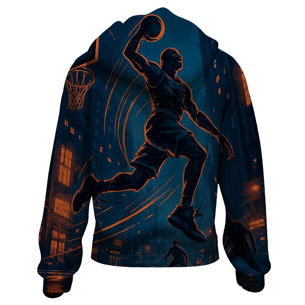 Midnight Street Basketball Rush custom hoodies