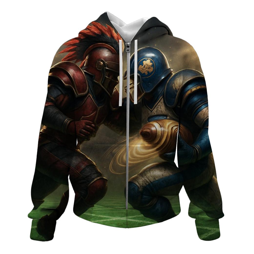 Gridiron Tomahawk Clash hoodies fashion