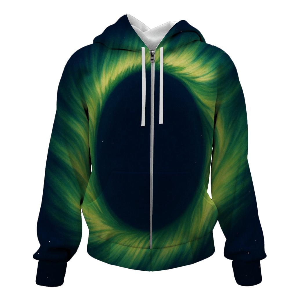 Aurora Oval Polar Crown premium hoodies