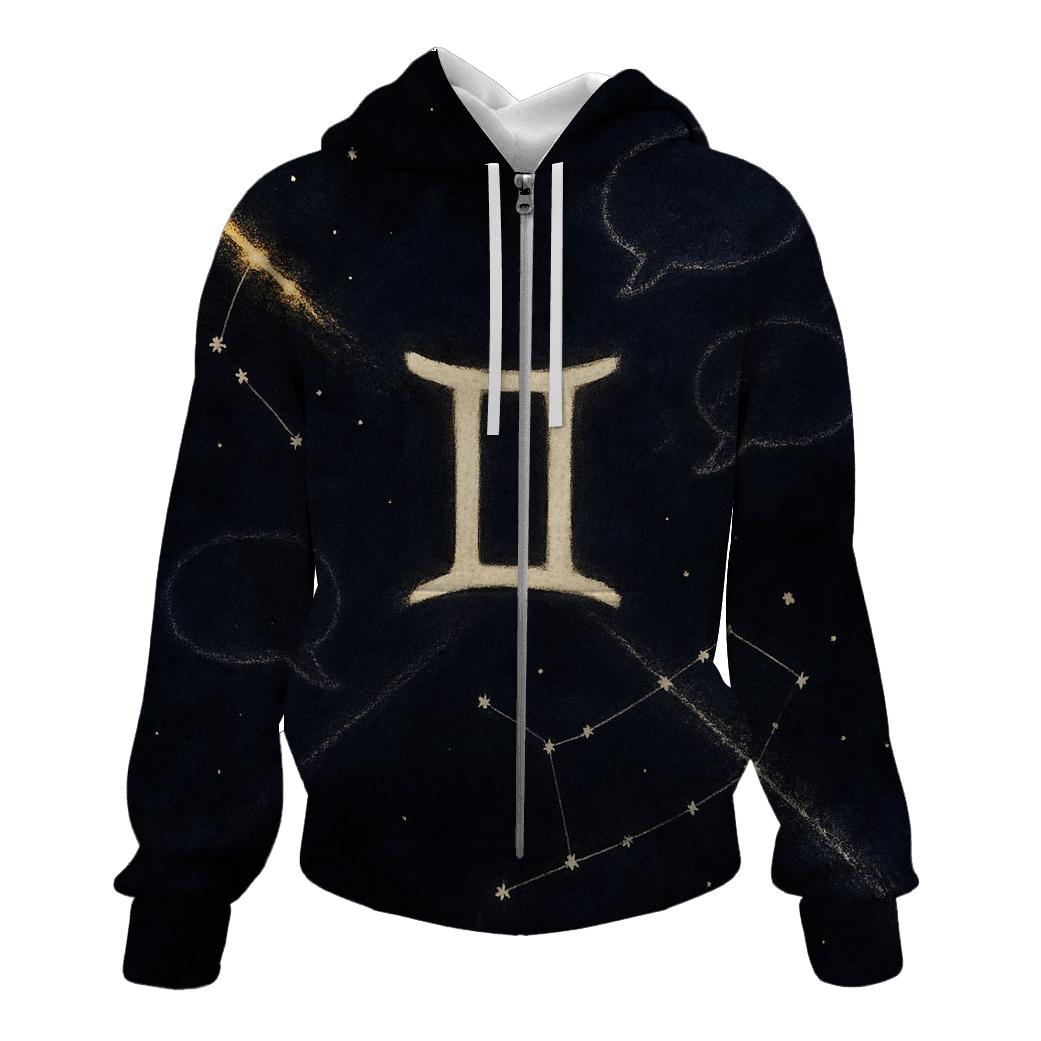 Gemini Twin Comet Dialogue lightweight hoodies