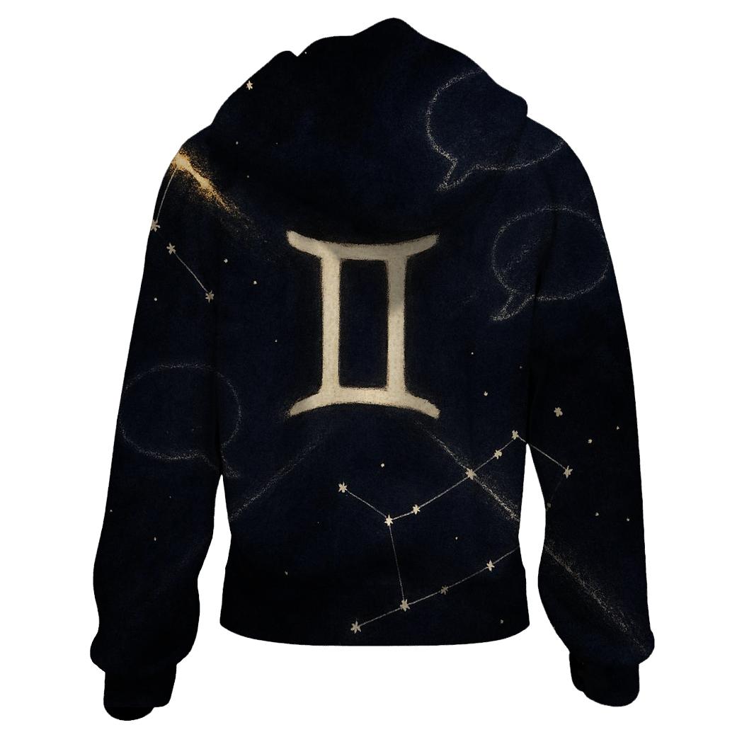 Gemini Twin Comet Dialogue lightweight hoodies