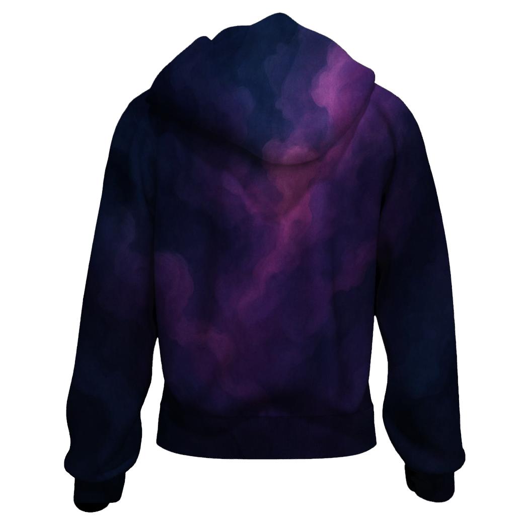 Nebula Ink Drift printed hoodies