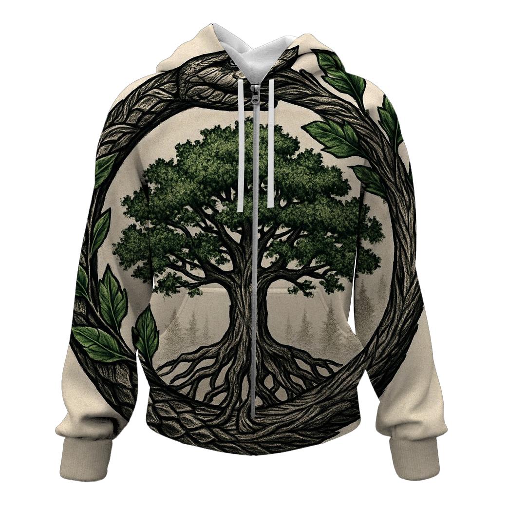 Forest Heart Ouroboros premium hoodies