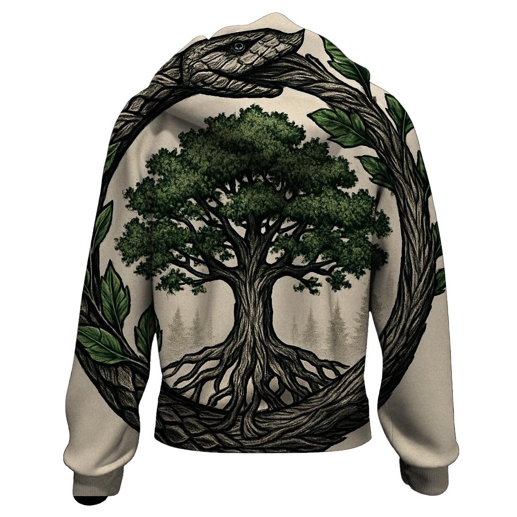 Forest Heart Ouroboros premium hoodies
