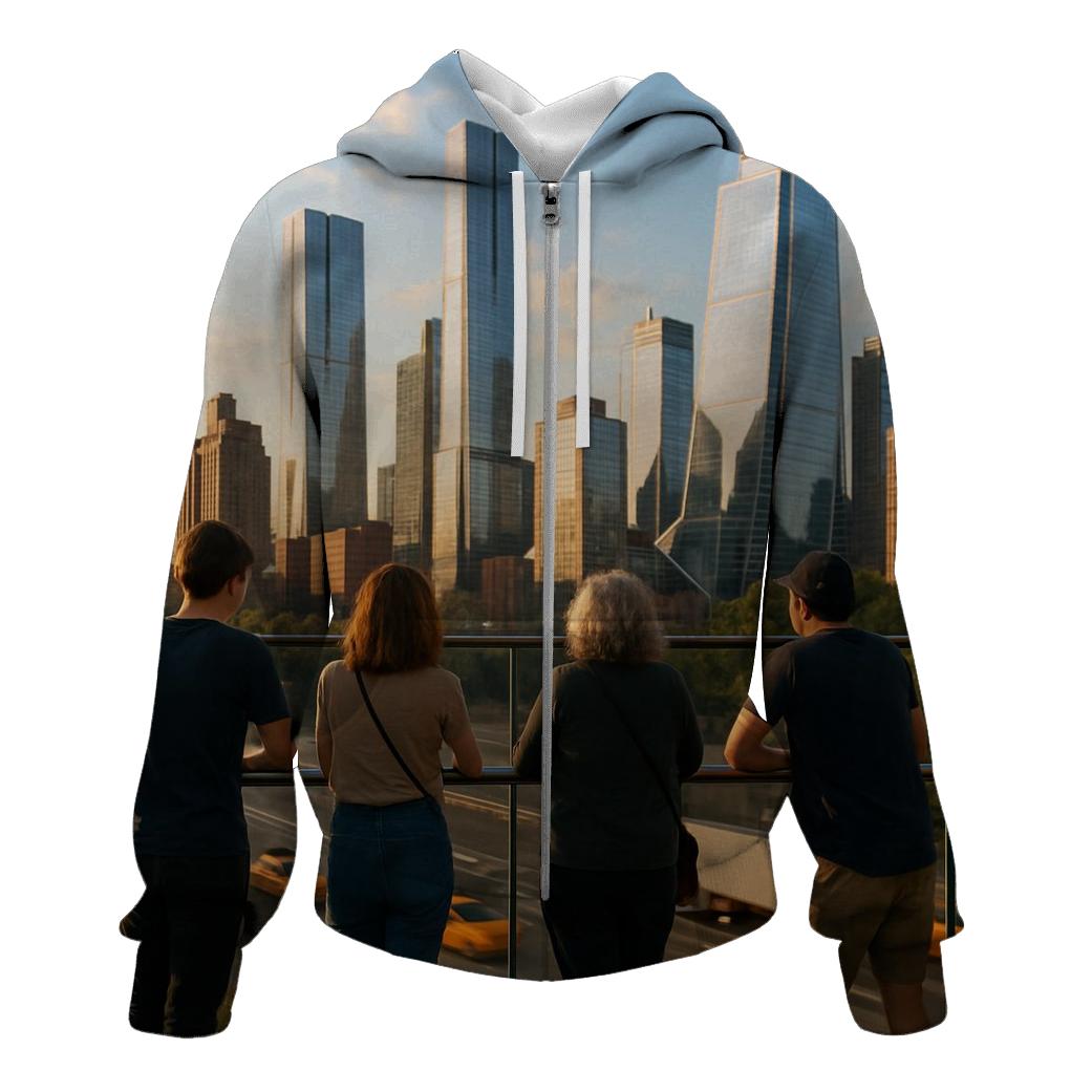 High Line Overlook Toward Hudson Yards hoodies fashion