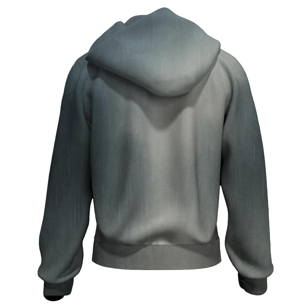Rain Soaked Window Fade printed hoodies