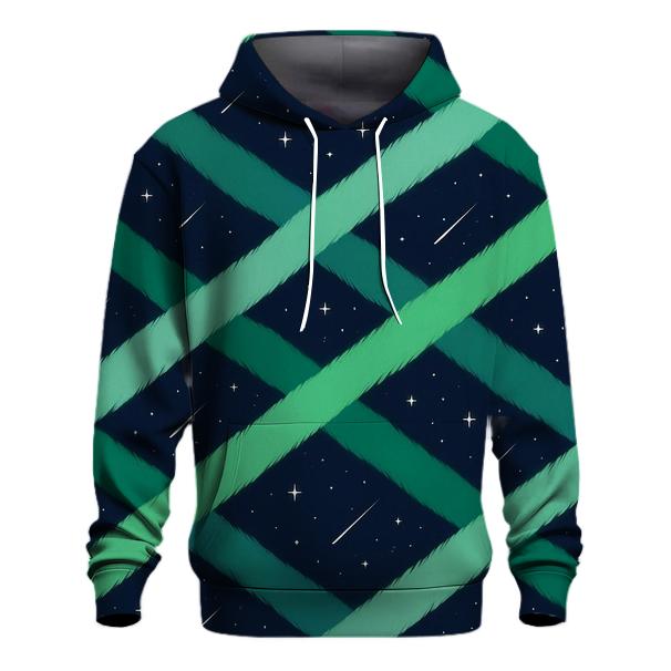 Aurora Ribbon Lattice heavyweight hoodies