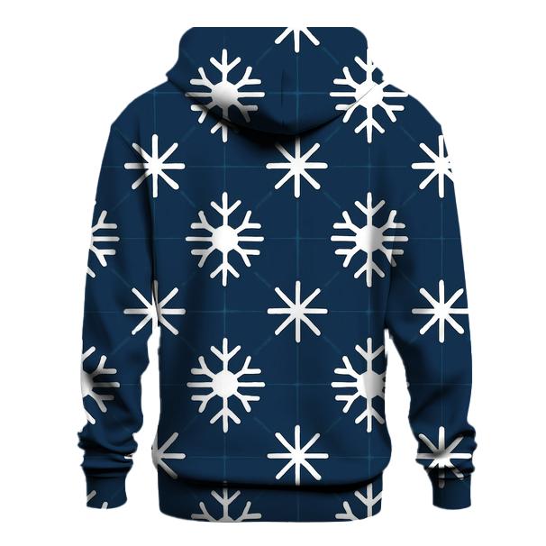 Snowflake Constellation Grid hoodie trends