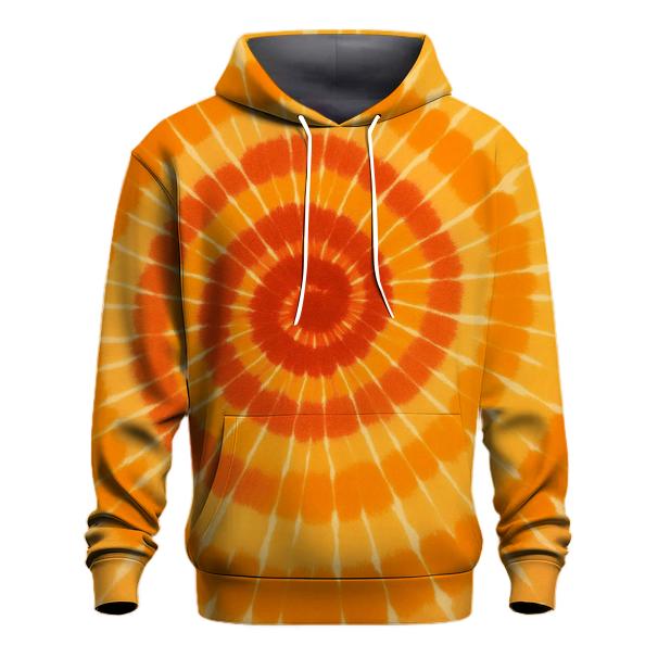 Solar Flare Spiral Burst hoodie styles