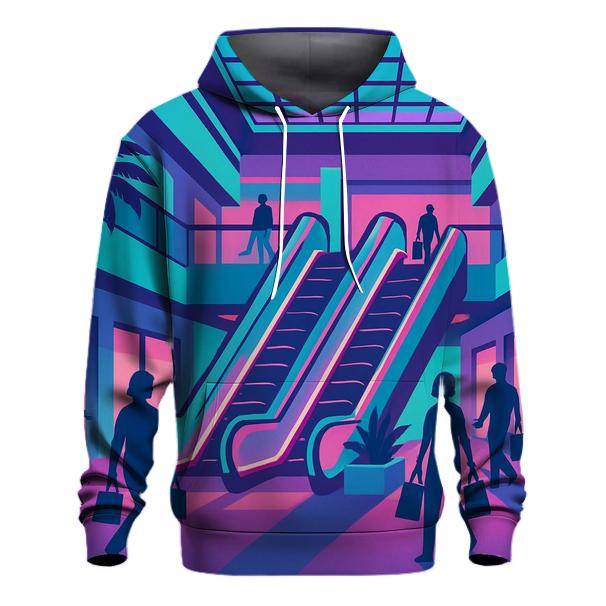 Laser Mall Atrium printed hoodies