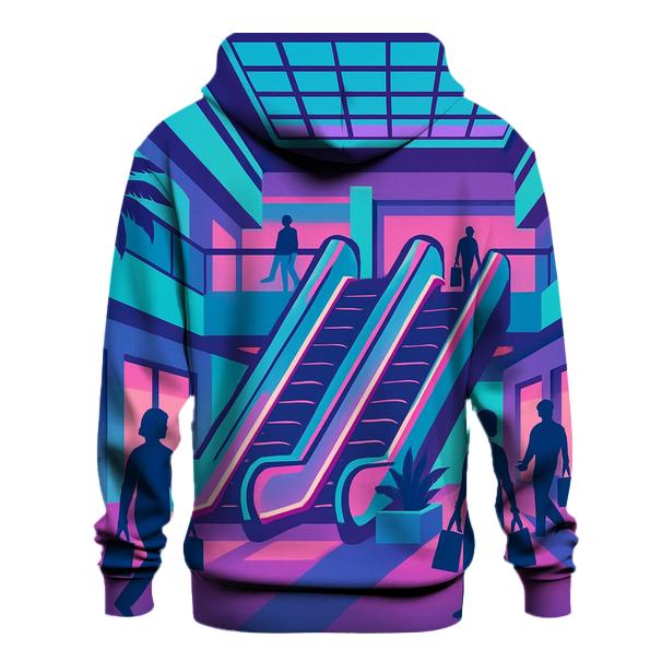 Laser Mall Atrium printed hoodies