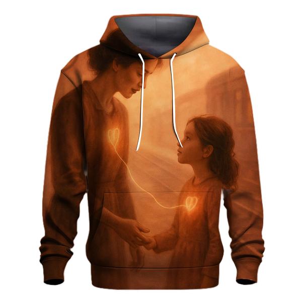 Her Heartbeat Between Every Goodbye graphic hoodies