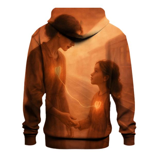 Her Heartbeat Between Every Goodbye graphic hoodies