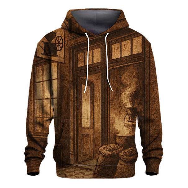 Sepia Roastery Streetfront hoodie styles