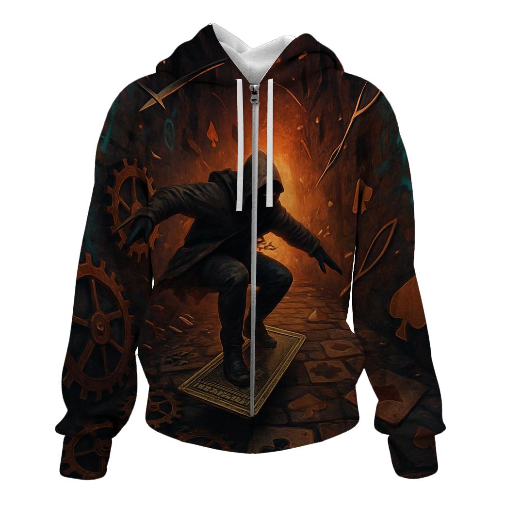 Shuffle Of The Clockwork Alley pullover hoodies
