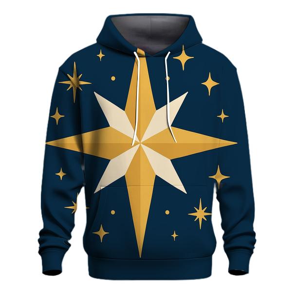 Geometric Bethlehem Starburst heavyweight hoodies