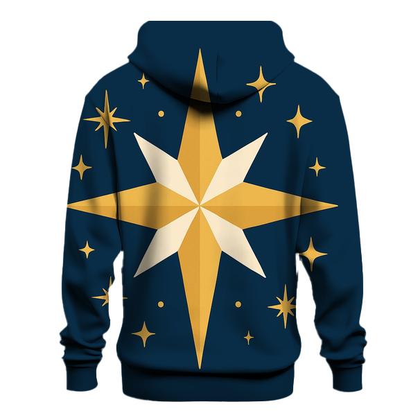 Geometric Bethlehem Starburst heavyweight hoodies