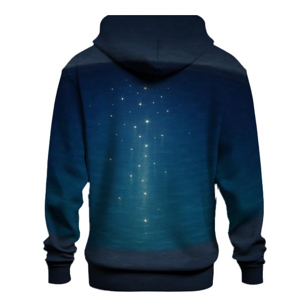 Starlit Reflection Pool premium hoodies