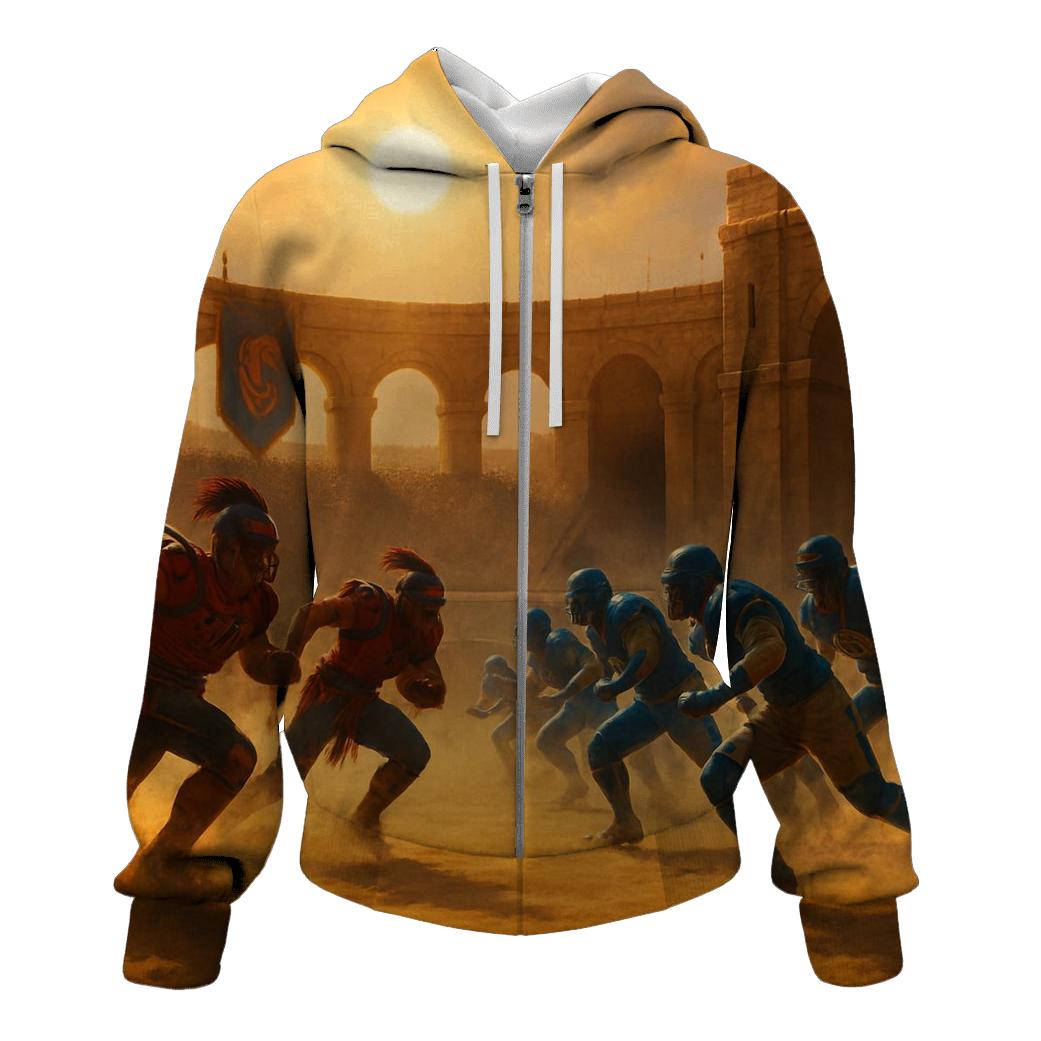 Desert Arena Braves And Cubs Duel pullover hoodies