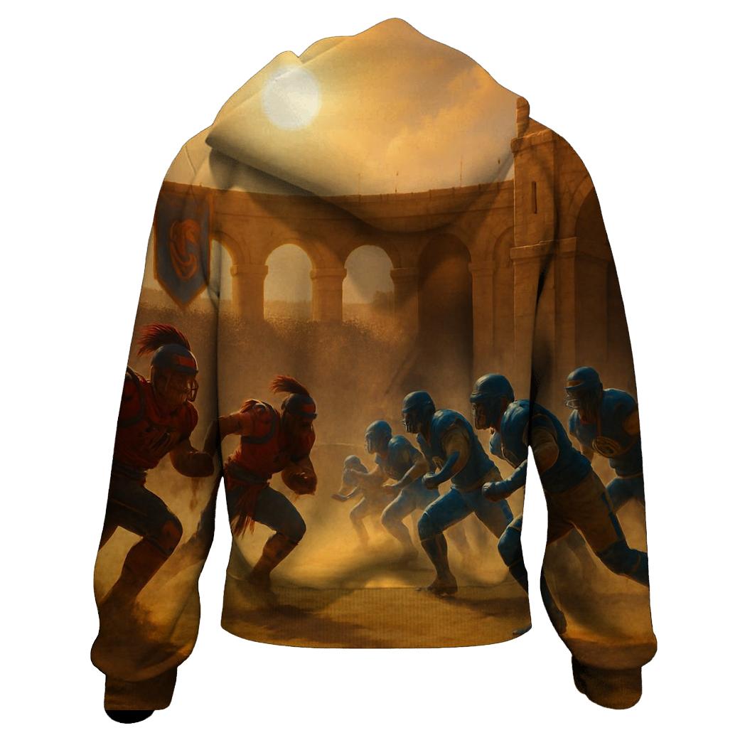 Desert Arena Braves And Cubs Duel pullover hoodies
