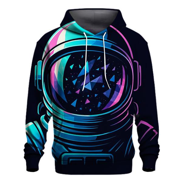 Holographic Astronaut Portrait hoodie designs