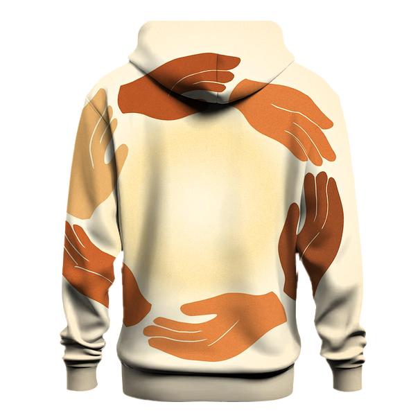 Circle Of Open Palms hoodies fashion