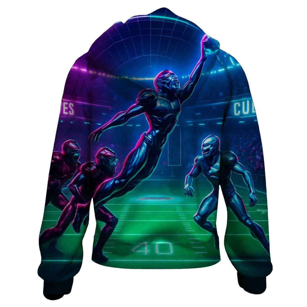 Neon Dome Night Rivalry heavyweight hoodies