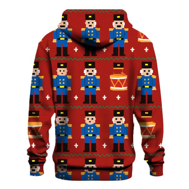 Rocking Nutcracker Drum Bands Design printed hoodies