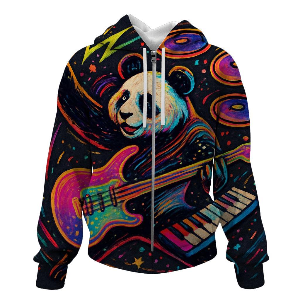 Polymorph Panda Orchestra pullover hoodies