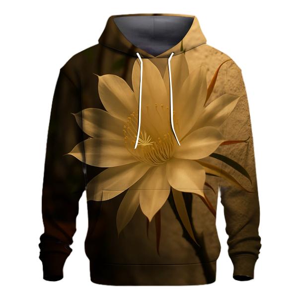 Night Blooming Cereus In Courtyard Shadows hoodie styles