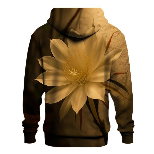 Night Blooming Cereus In Courtyard Shadows hoodie styles