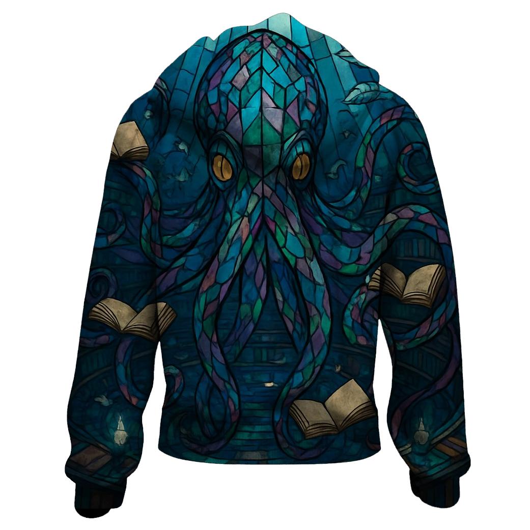 Kaleidoscope Kraken Library hoodie designs