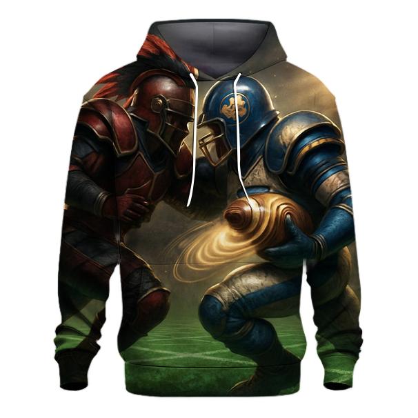 Gridiron Tomahawk Clash printed hoodies