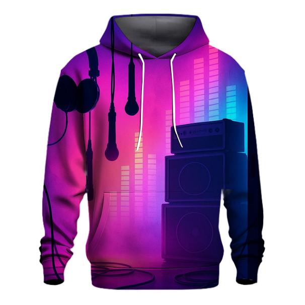 Neon Backstage Pulse premium hoodies