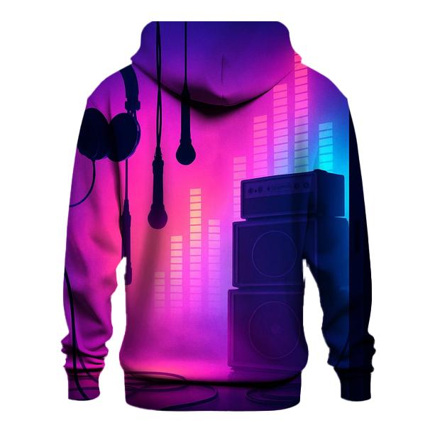 Neon Backstage Pulse premium hoodies