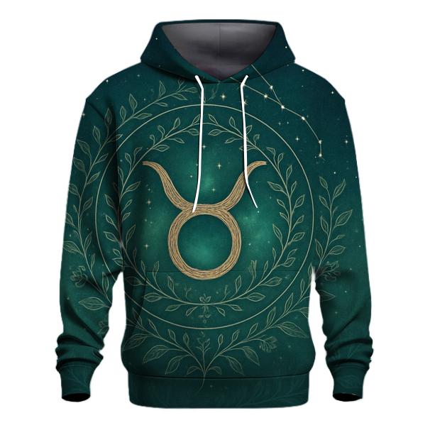 Taurus Celestial Garden Sigil heavyweight hoodies