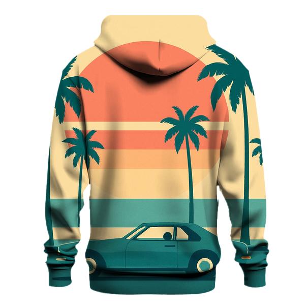 Palm Drive Sunset Cruise hoodie designs
