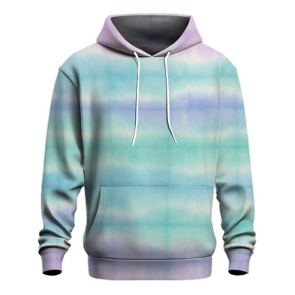 Pastel Horizon Stripe Overdye premium hoodies