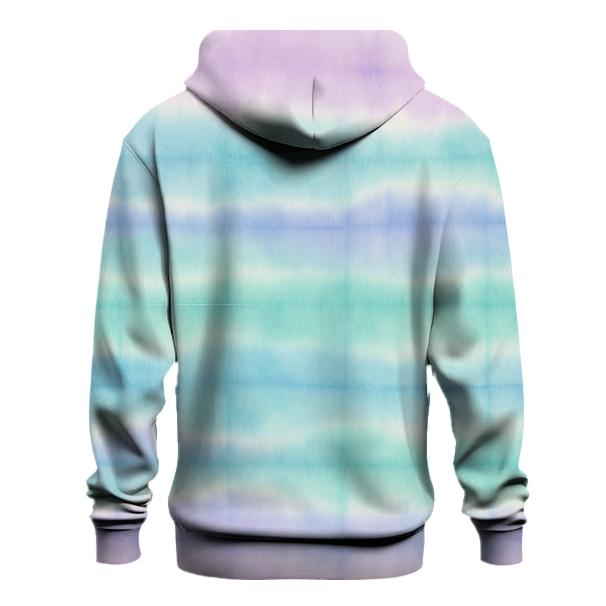 Pastel Horizon Stripe Overdye premium hoodies