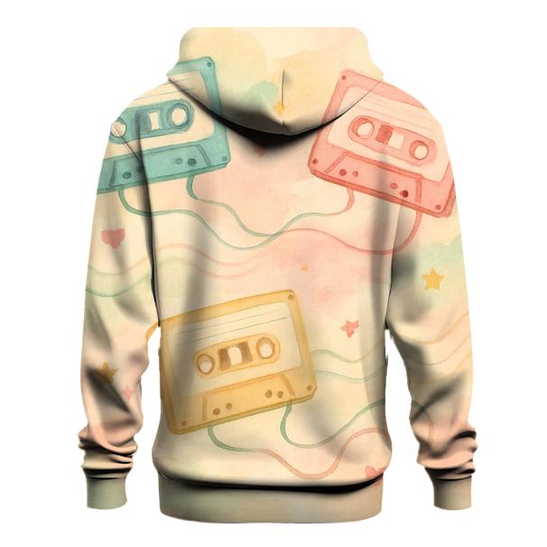 Pastel Cassette Dreamscape lightweight hoodies