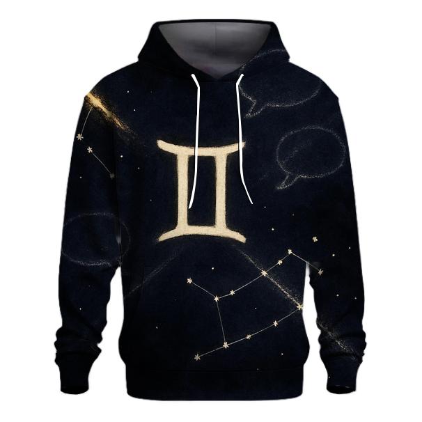 Gemini Twin Comet Dialogue pullover hoodies