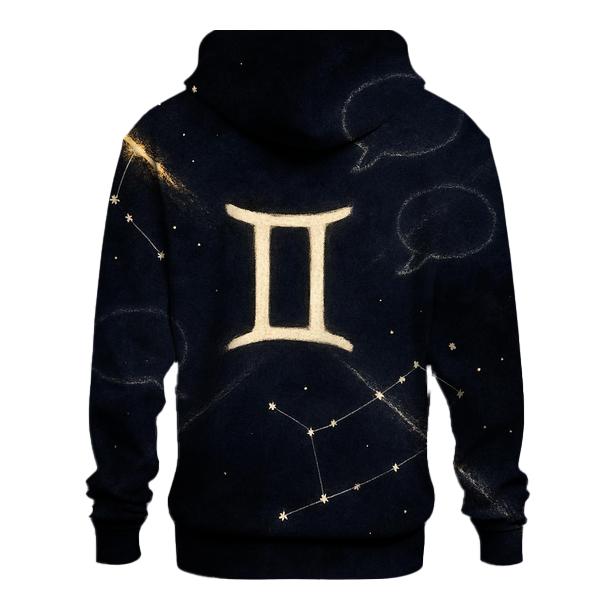 Gemini Twin Comet Dialogue pullover hoodies